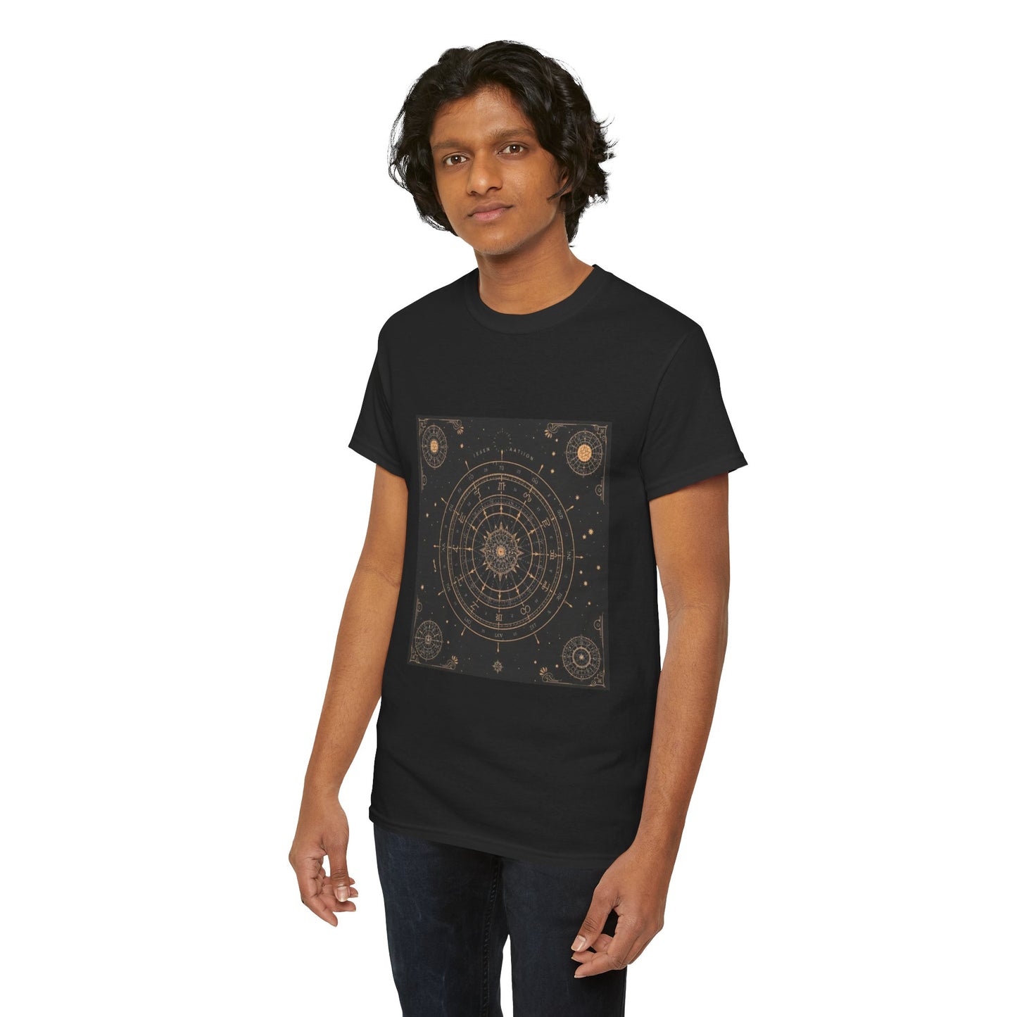 ASTROLOGY AND ZODIAC SIGNS - Unisex Heavy Cotton Tee