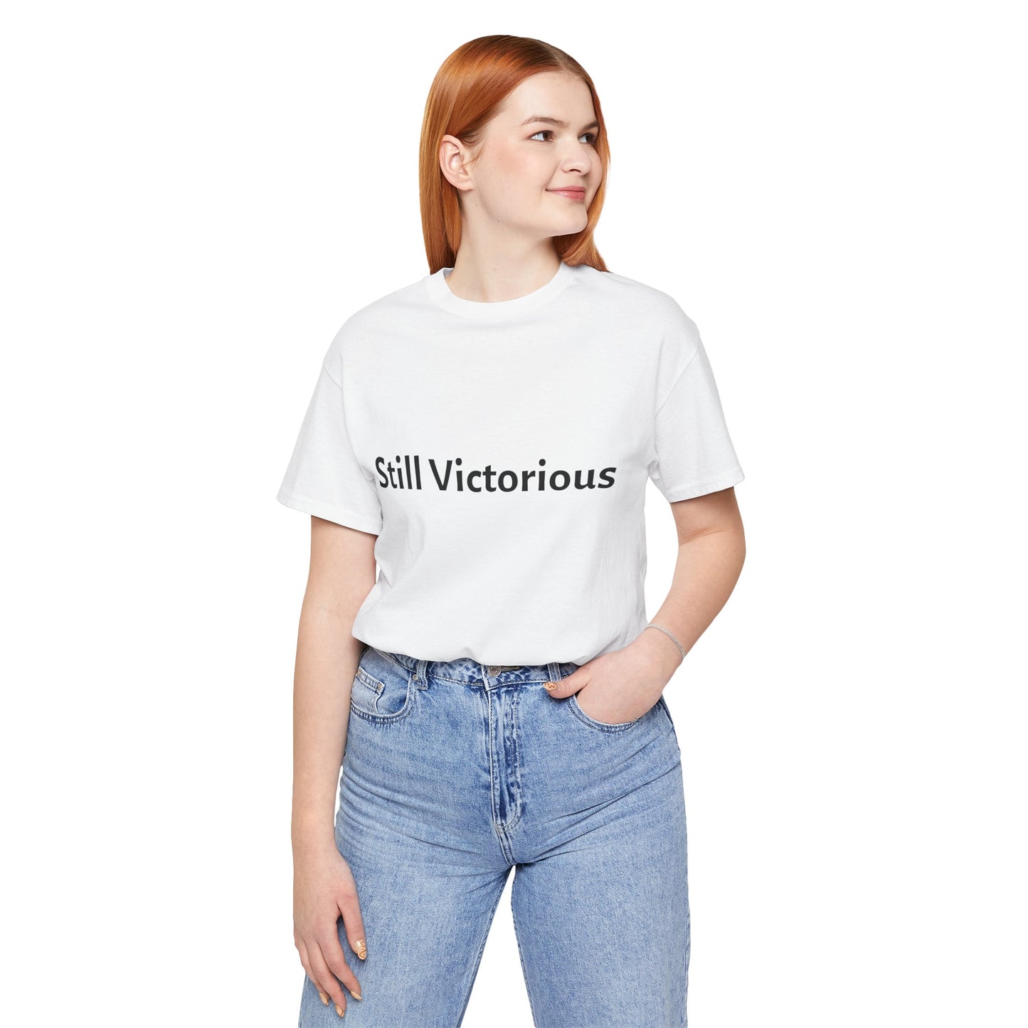 STILL VICTORIOUS - Unisex Jersey Short Sleeve Tee