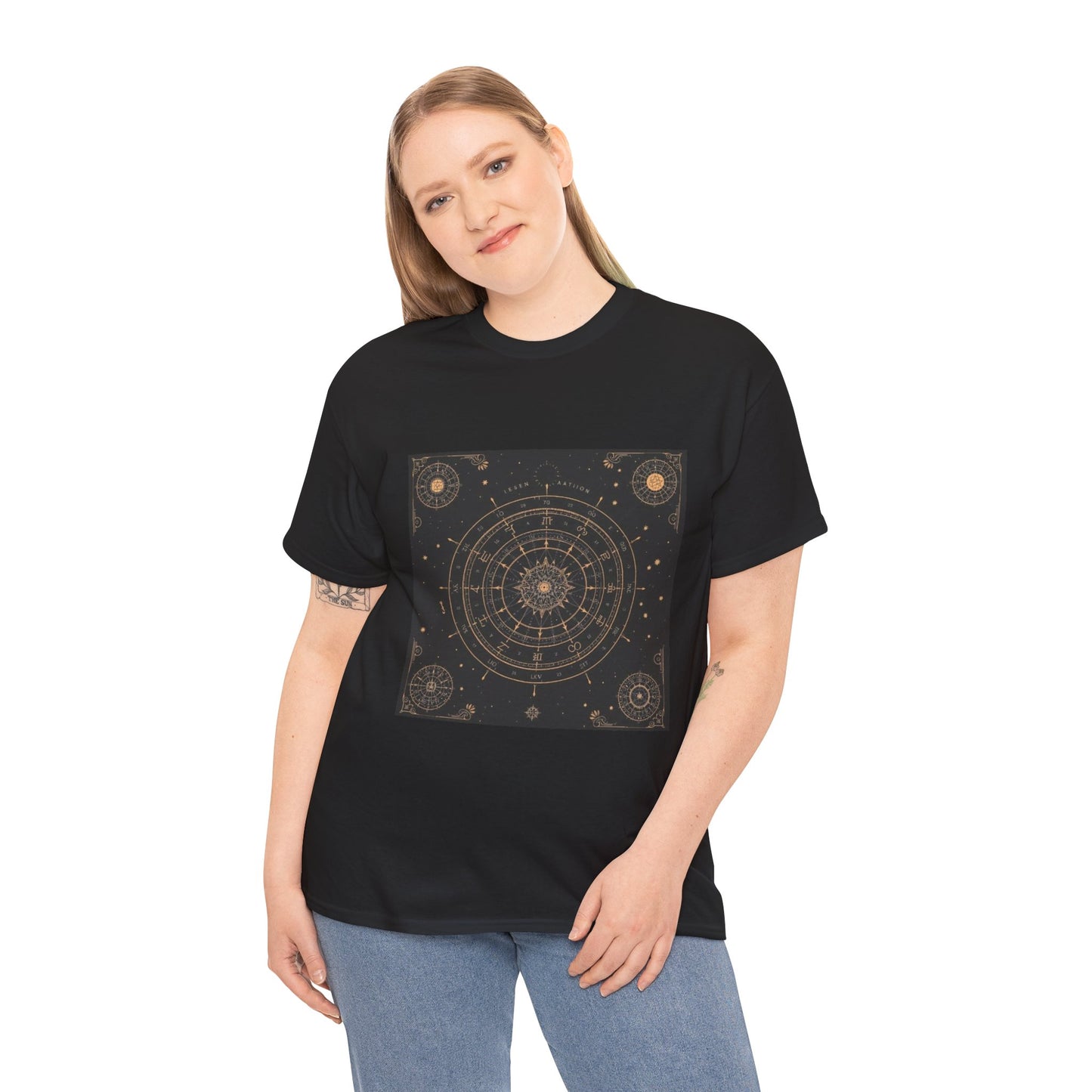 ASTROLOGY AND ZODIAC SIGNS - Unisex Heavy Cotton Tee